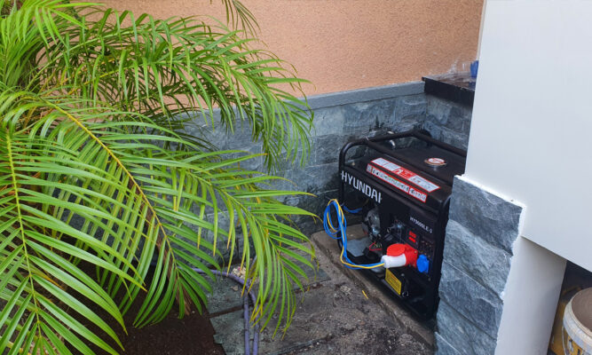 Máy phát điện chạy êm cho gia đình