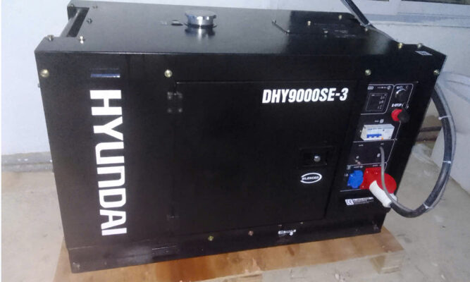 Máy phát điện chạy dầu cho trang trại